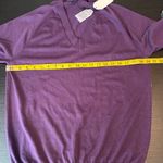 Universal Standard NWT  Purple V-Neck Raglan Pullover Sweater Size 4XS US 0 Photo 3
