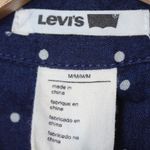 Levi's | Navy/Denim White Polka Dot Button Up Photo 4