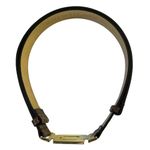 Nine West Synthetic Leather Belt Adjustable gold tone buckle size M/L Photo 2