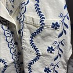 Driftwood Chloe Floral Embroidered Camp Shirt Photo 3