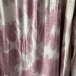 Wonderly 2x Tie Dye Rose Pink Ivory Long Sleeve Scoop Neck Retro Lightweight $52 Photo 2