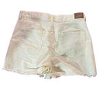 American Eagle Women Yellow Stretch Corduroy Mom Shorts Size 12 Photo 5