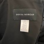 Donna Morgan  Long Sleeve Black Dress Size 8 Photo 2