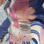 Sundance Multicolor floral tropical lightweight cotton button up top L flowy Pink Size L Photo 14