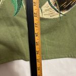 Vtg Sely's Wolf Shirt Womens L Olive Green 90's Grunge Naturecore Glitter Mystic Size L Photo 6