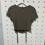 Princess Polly Green String Underwire Bust Crop Top Size 10 Photo 1