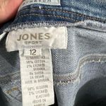 Jones Sport stretch denim skirt Blue Size 12 Photo 1