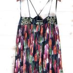 Vintage La Rok Silk Dress Top Black Size L Photo 4