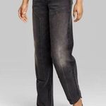 Wild Fable Women's High-Rise Straight Jeans Black Wash Size 4/32" NWT Photo 1