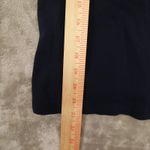 Athleta Navy Blue Yellow Start Up Tank Top Mesh Crossback Women's size Small Photo 5