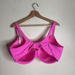 SKIMS  fits everybody lace tshirt bra in color neon pink size 44 DD ladies Photo 5