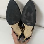 Cole Haan  Grand OS Raquel Suede Calf Hair Bootie Black Leopard Business Chic 9.5 Photo 7