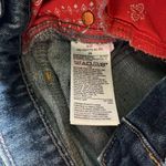 Gap Blue Jean Shorts Distressed Raw Hem Ripped SZ 28 Y2K Straight Leg Denim 5” Photo 13