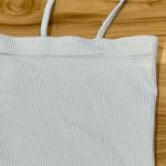 Urban Outfitters  Out From Under Blue Ribbed Crop Top Women’s Medium Large Photo 2