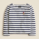 J.Crew  Mariner cloth boatneck T-shirt with "Mom" embroidery Photo 0