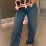 Universal Threads New High Rise Wide Leg Jeans Medium Wash Denim Photo 4