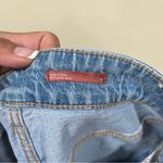 EUC Anthropologie Pilcro TheVintage Straight Arrow Ribbon Fringe Boho Jeans 28 Photo 6