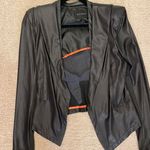 Six/fifty Black leather Jacket Photo 0