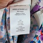 Veronica Beard Spencer Silk Side Ruched Abstract Floral Pencil Skirt Size 16 Photo 10