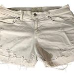 Lucky Brand White Distressed Women's Shorts NWOT Photo 0