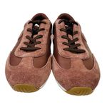 Rag and Bone  Retro Runner Slim Suede Sneaker Merlot Women Size 9 New Photo 3