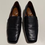 Franco Sarto  black leather loafers Sz 6.5 Photo 1