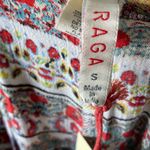 Anthropologie  RAGA Floral Paisley Tie Front Romper Women’s Sz S NWT Photo 2