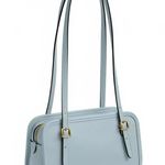 Coach Originals Swing Zip Bag 20 Brass / Light Blue NWT Photo 2