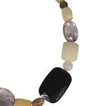 Lia Sophia  Interplay Necklace Chic Statement Beaded Silver Tone Clasp Photo 2