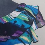 Ruffle Top Dress Blue Size 4 Photo 2