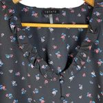 1. State  Plus Size Ruffle Floral Print Button Front Puff‎ Sleeves Blouse Size 1X Photo 5