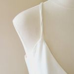 Parker  Juliiette white mini dress size medium Photo 2