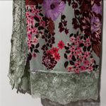 Free People Suddenly Fine Maxi Slip Dress Mesh Floral Dress Photo 2