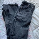 ZARA  Black Jeans High-Rise Straight Leg Photo 0