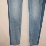 Garage Denim Light Wash High Rise Tuxedo Side Stripe Ankle Skinny Jeans Photo 2
