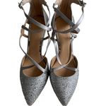 Badgley Mischka Jewel Silver Heels Size 7.5 NEW without box Photo 1