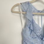 Love & Lemons Women's Baby Blue Ruffle V Photo 3
