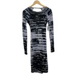 Rachel Roy ‎ Bodycon Ruching Long Sleeve Open Back Dress Size M NWT Photo 1