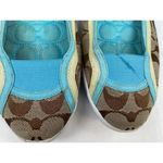 Coach  A2165 Women's Blue/Signature Canvas Slip on /Shoes Size 8.5 SKU 4392 Photo 9
