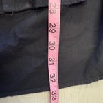 Norma Kamali  Women Size XS Black oversized Cotton hooded‎ top drawstring waist Photo 7