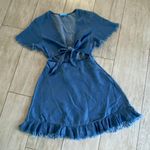 Show Me Your Mumu NWOT Denim Cutout Dress Photo 0