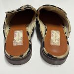 Band of Gypsies  Skipoer Leopard Print Loafer Mule in Tan and Black Photo 3