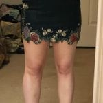 American Threads Black Leather Skirt Photo 0