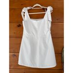 Lulus NWT  Your Sweetie White Tie-Strap Mini Dress Party Cocktail Classy Size S Photo 3