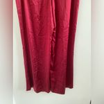 Lafayette 148 New York Scarlet Red Satin Wide Photo 10