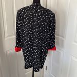 Breakin’ Loose 80s Black and Red Patterned Blazer Size M Photo 2