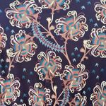 Brooks Brothers Brooks Brothers Black Floral Viscose Silk Blend Long Sleeves Dress XS Photo 4