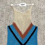 Colorful Crochet Knit Boho Beach Coverup Photo 5