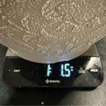 Chico's  Size 2 Ecru‎ Faux Leather Strip Open Front Cardigan Coastal Lagenlook L Photo 8