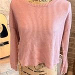 Charlotte Russe  Textured Mauve Long Sleeve Top Photo 1